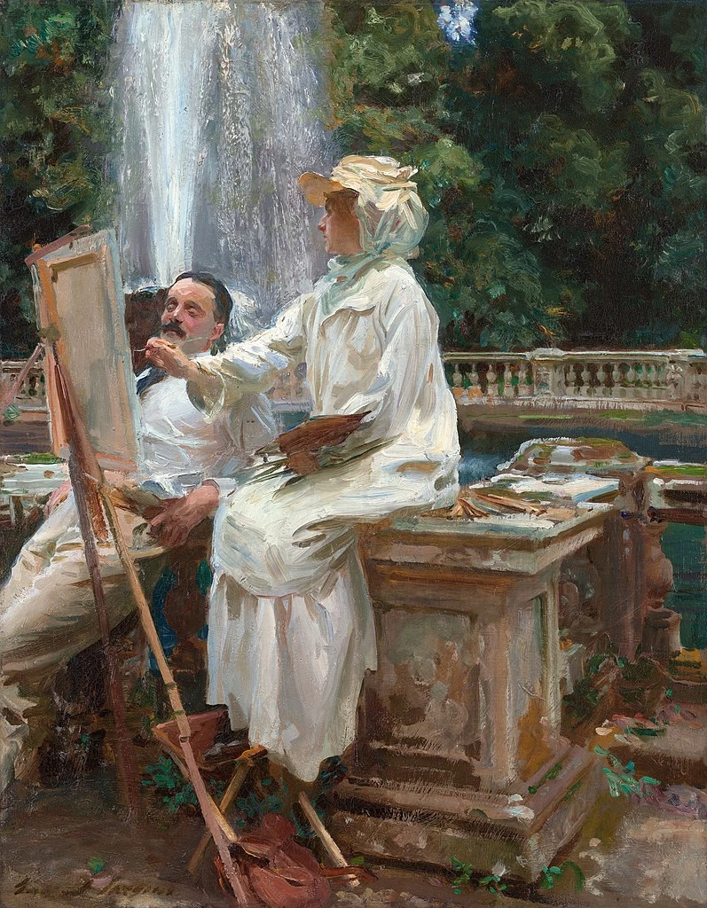 La fontana, Villa Torlonia, Frascati - Art Institute of Chicago, Chicago